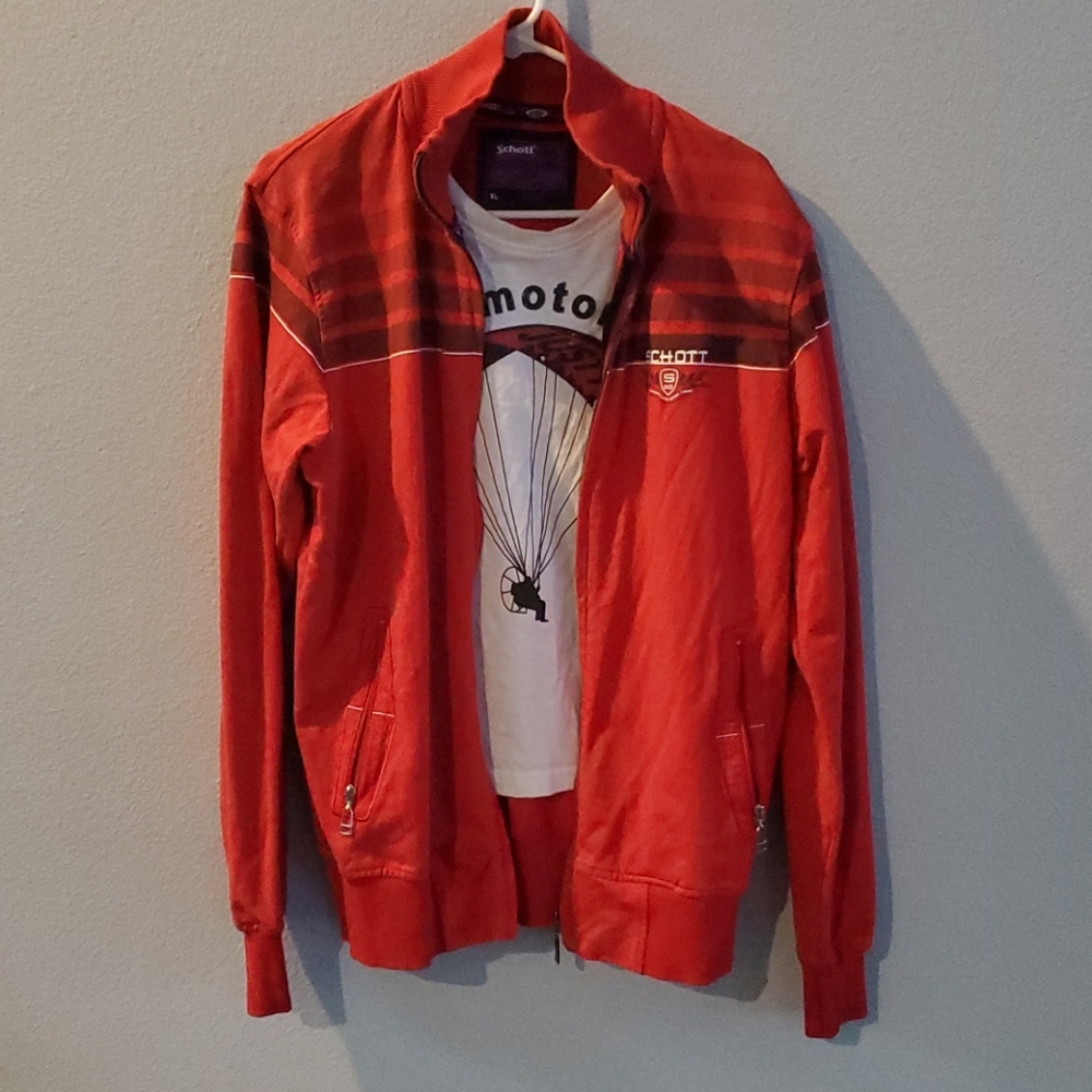 Schott paramotoring division jacket/shirt combo